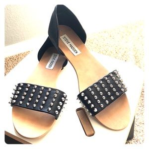 Steve Madden Studded Leather Sandals